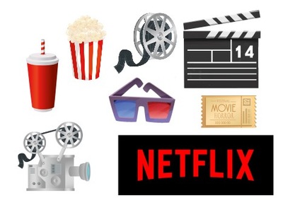 Opłatek waflowy Netflix Personalizowany wiek Film