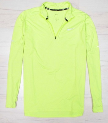 NIKE RUNNING DRI -FIT MĘSKA NEONOWA BLUZA ROZM.XL