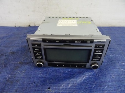 Радіо cd santa fe ii 96180-2b900 фото №1