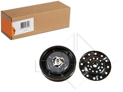 Сцепление полный компрессор кондиционера denso 5se12c 12v 7 130mm фото №1