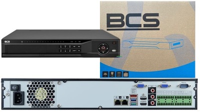 Rejestrator sieciowy IP BCS-NVR3204-4K-III; 32 CH