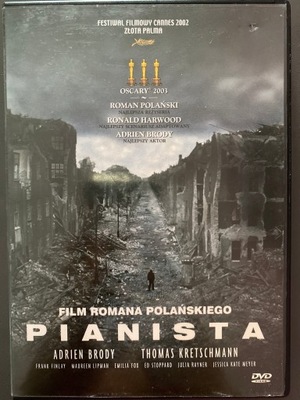 Film Pianista płyta DVD