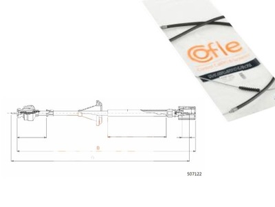 CABLE CUADRO DE INSTRUMENTOS COFLE S07122 FIAT DUCATO COFLE  