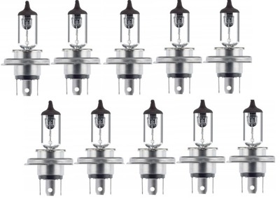 HELLA LUZ H4 100/55W 12V P43T-38 10 PIEZAS  