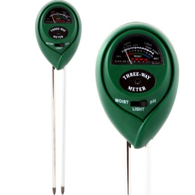 KWASOMIERZ TESTER MIERNIK PH GLEBY ZIEMII 3 w 1