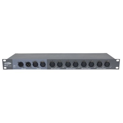 Showtec DB-1-4 4-kanałowy DMX splitter/booster