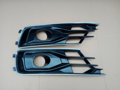 Audi a6 c7 левая правая решётка бампера 2014 фото №1