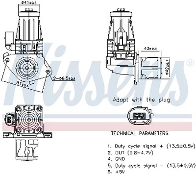 98377/NIS VALVE EGR  