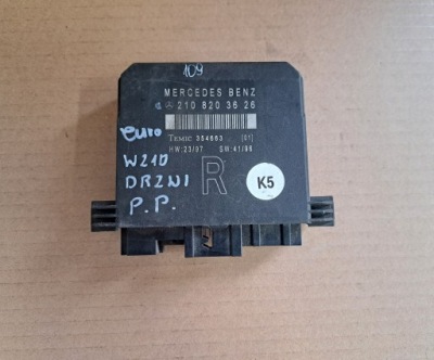 Mercedes e klasa w210 модуль двері правий перед фото №1