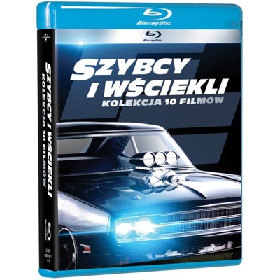 SZYBCY i WŚCIEKLI 1-10 Kolekcja 10 Filmów 10BluRay