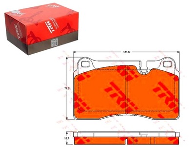 PADS HAM. ASTON MARTIN P. DB9/VANTAGE 4,3-6,0 04- TRW GDB2048  