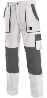 Spodnie robocze LUXY JOSEF CXS białe; 48