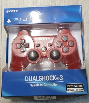 Pad sony PlayStation 3 czerwony bezprzewodowy Dualshock