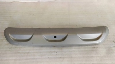 Спойлер накладка бампера задняя dacia logan ii фото №1