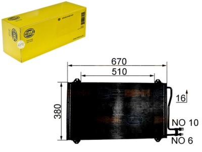 Конденсатор hella 9015000554 9015000454 a фото №1