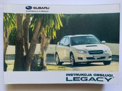 SUBARU LEGACY POLSKA MANUAL MANTENIMIENTO 2003-2009  