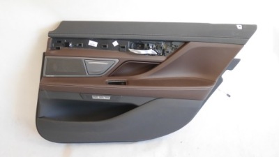 Bmw 7 g12 обшивка дверь обивка правый задняя harman фото №1