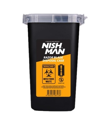 NISHMAN pojemnik na zużyte żyletki Blade Disposal Case