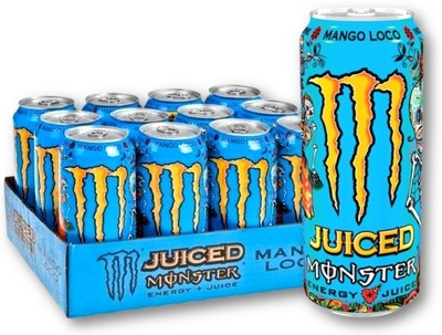 Monster Energy Drink MANGO LOCO 500ml x 12