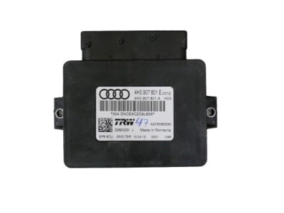 Модуль гальма ручного 4h0907801e audi a6 c7 a7 фото №1