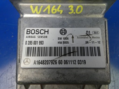 Mercedes ml w164 r w251 модуль подушек air bag фото №1