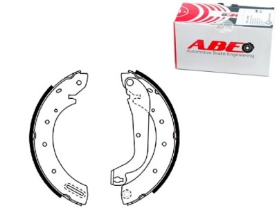 Abe c01046abe набор колодка тормозных фото №1