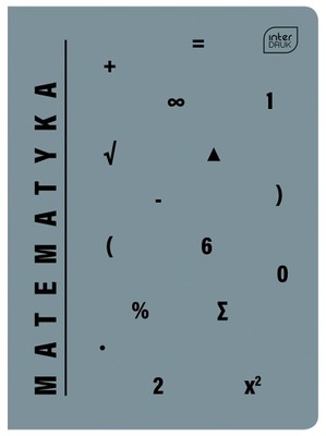 ZESZYT A5 DO MATEMATYKI 60 KARTEK KRATKA INTERDRUK