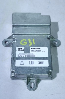 Bmw 5 g30 g31 модуль блок управления подушек подушка безопасности 9890596 фото №1
