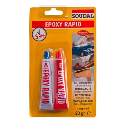 Soudal Klej epoksydowy Araldite Rapid 2 x 10 ml