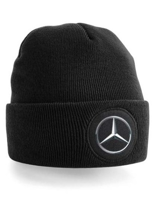 Mercedes, czapka zimowa, ciepła, super jakość!