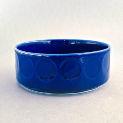 lata 70-te KOBALTOWA PORCELANOWA MISA SALATERKA PATERA