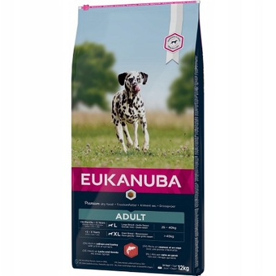 EUKANUBA Sucha Karma dla psów łosoś 12kg