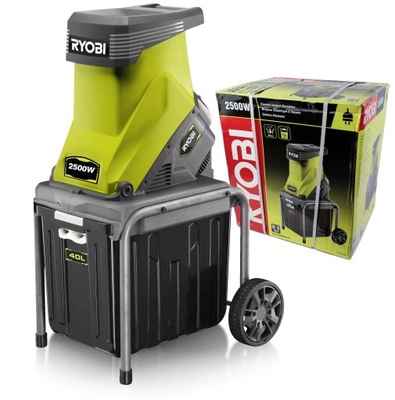 ROZDRABNIACZ GAŁĘZI 2500W RYOBI RSH2545B 2 OSTRZA