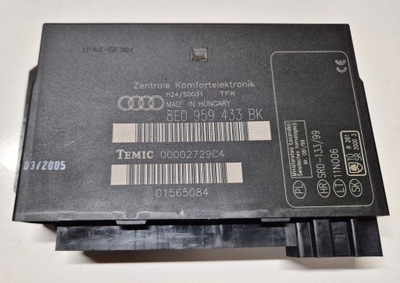 Модуль комфорта audi a4 b7 8e0959433bk фото №1
