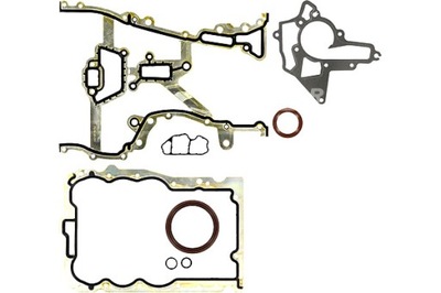 SUKOMPLEKTUOTAS KOMPLEKTAS SANDARIKLIŲ VARIKLIO APAČIA OPEL AGILA CORSA C CORSA D 