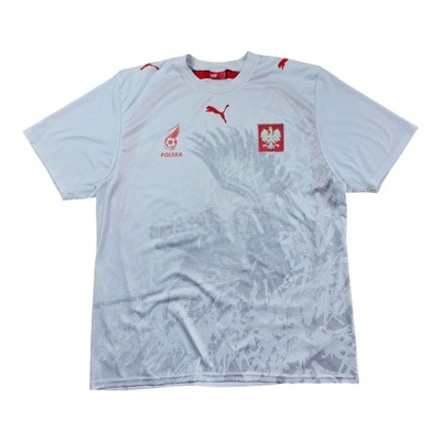 Koszulka T-shirt Męska PUMA POLSKA HUSARIA Piłkarska Sportowa XL