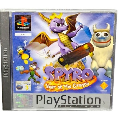 Gra SPYRO YEAR OF THE DRAGON Sony PlayStation (PSX PS1 PS2 PS3) #3