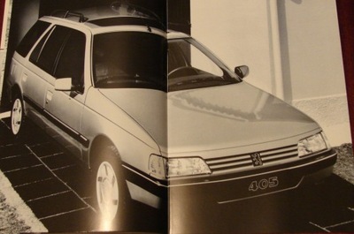 Peugeot 405 Break prospekt 1991