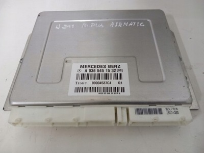 Mercedes w211 модуль блок управления airmatic a0365451532 фото №1