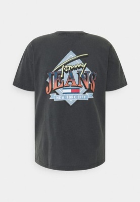 T-shirt z nadrukiem Tommy Jeans M