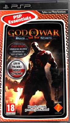 GOD OF WAR: DUCH SPARTY - PSP