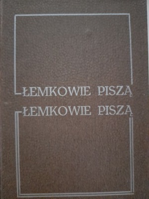 ŁEMKOWIE PISZĄ