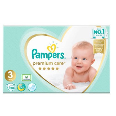 Pampers Premium Care Midi rozmiar 3 6-10kg, 120szt