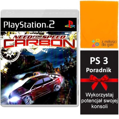 gra na PS2 NEED FOR SPEED CARBON Polskie Wydanie Po Polsku PL UNIKAT