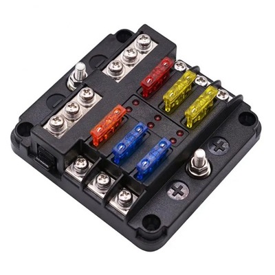 Car Fuse Box Car Boat Fuse Box Holder With Plastic Cover Waterproof ~6315