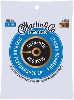 Martin ACOUSTIC MA550 PHOSPHOR BRONZE 13-56