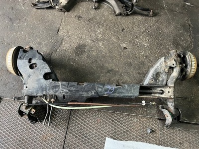 66 renault clio iv подвеска балка oś задняя фото №1