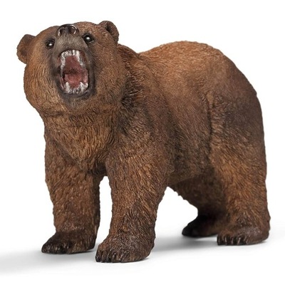 Schleich Wild Life - Niedźwiedź grizzly, figurka dla dzieci 3+