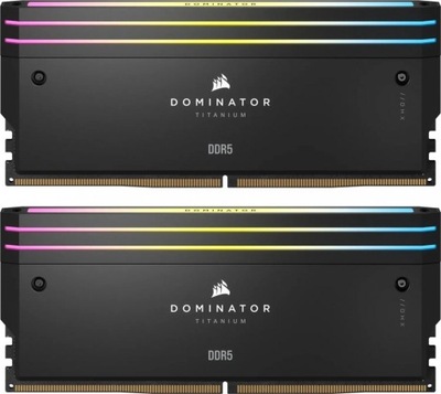 Corsair Dominator Titanium RGB DDR5 96GB (2x48GB) 6600MHz CL32
