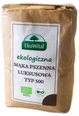 Mąka pszenna typ 500 BIO 1 kg